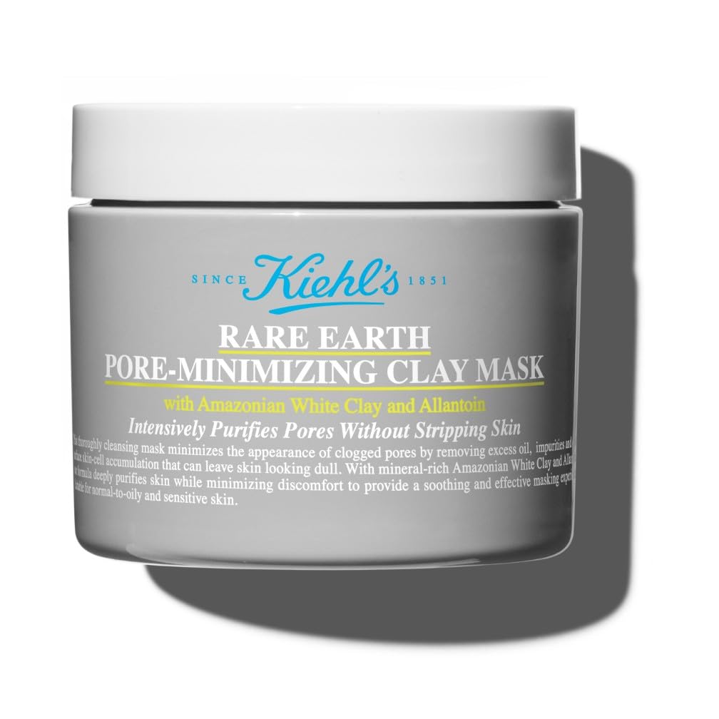 Kiehl's Rare Earth Pore-Minimising Clay Face Mask, Purifying Formula