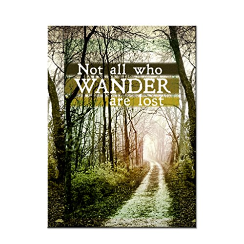 Not All Who Wander are Lost Refrigerator Magnet - [3' x 2'] (1)