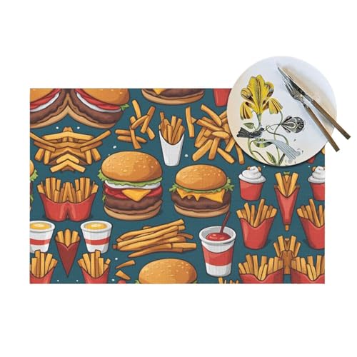 Set de table antidérapant et résistant à la chaleur pour plat chaud - 5