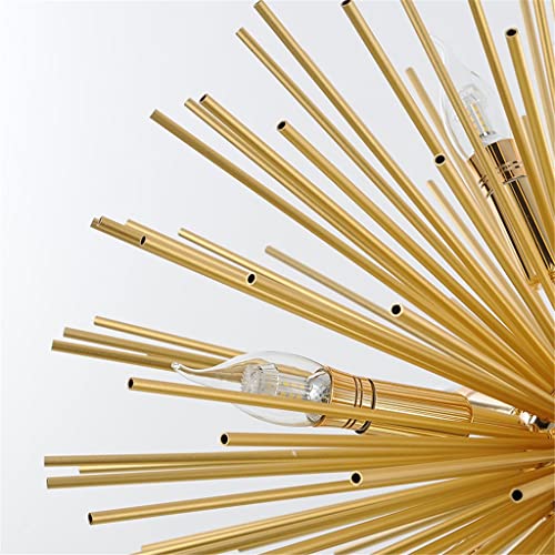 Chandelier feu d artifice or d65cm à diffusion 360 degrés haute luminosité - 6
