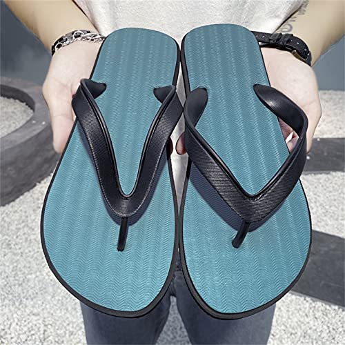 Men's Flip Flops Flat Lightweight Cover Comfortable and Simple Plain Shoes Classic Men4