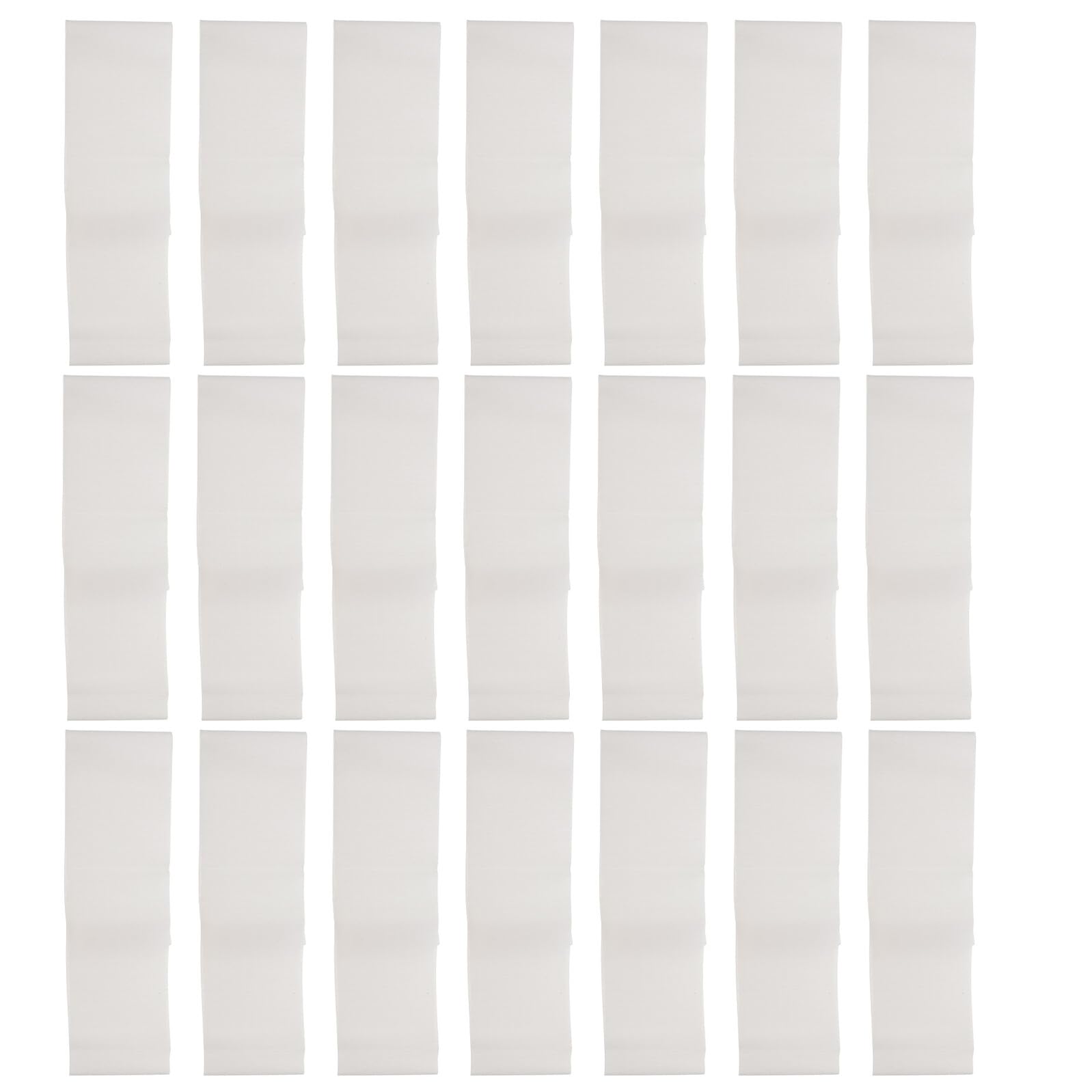 TEHAUX Bandas Cabello Desechables de Tela No Tejida Elásticas y Sanitarias para Rutina de Cuidado Facial y Masajes, 100 Piezas Color Blanco