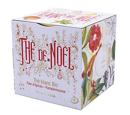 Thé de Noël Blanc Pain d'épices pamplemousse Boite Metal