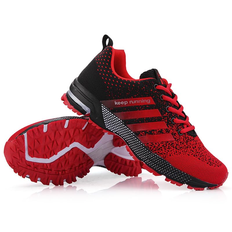 Men's Athletic Running Shoes Lightweight Breathable Mesh Sneakers Casual Tennis Gym Walking Jogging Outdoor Sport