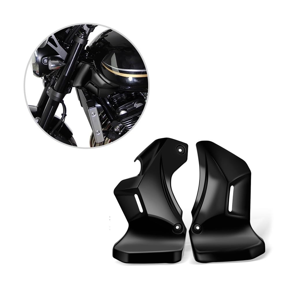 Aletas carenado Tipo alerón Cubierta Lateral Tanque Combustible Delantero Motocicleta Carenado Gas Protección Panel Lateral para Z900RS SE 2024 2018-2024 | Black