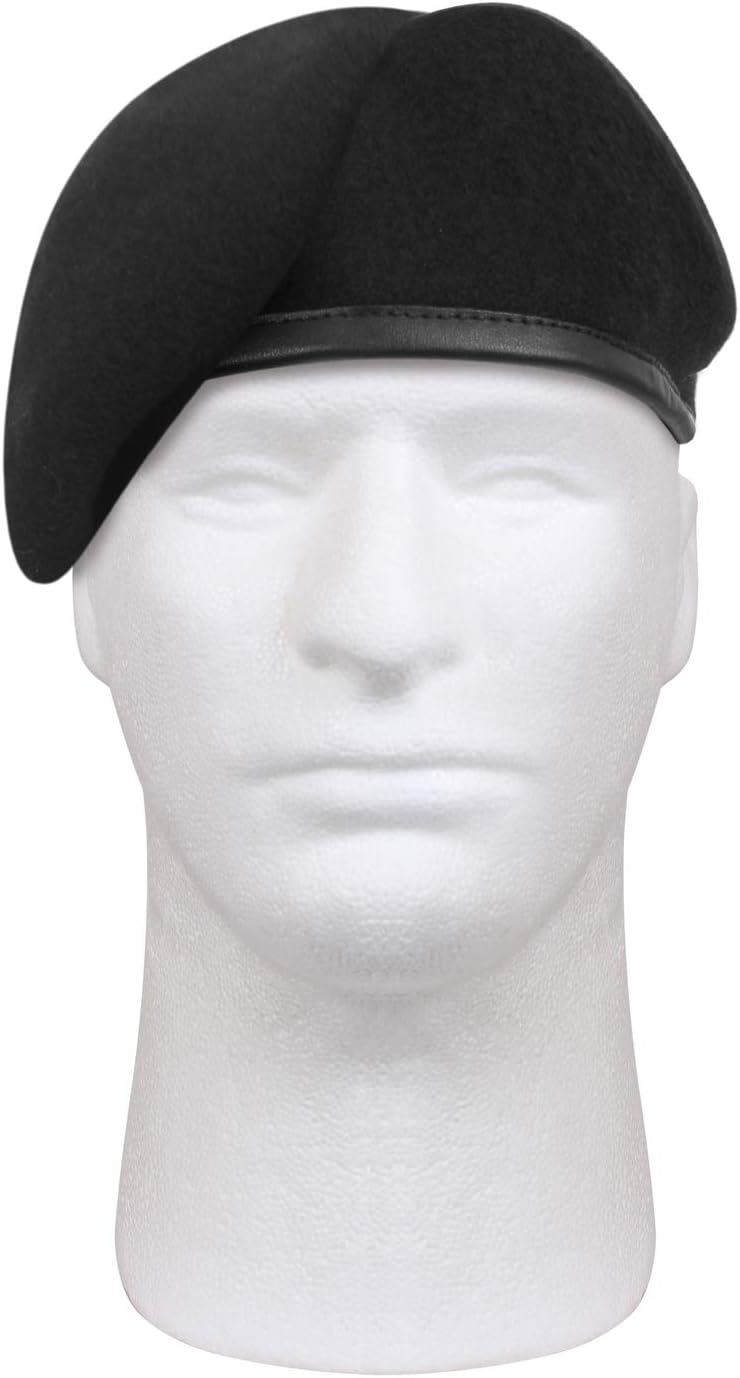 Rothco Inspection Ready Beret With USAF Flash - Midnight Navy Blue
