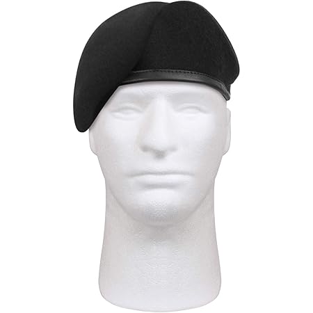 スプリングフェア 新作 Emporio Armani ベレー帽 ブラック アウトレット Zbotic In