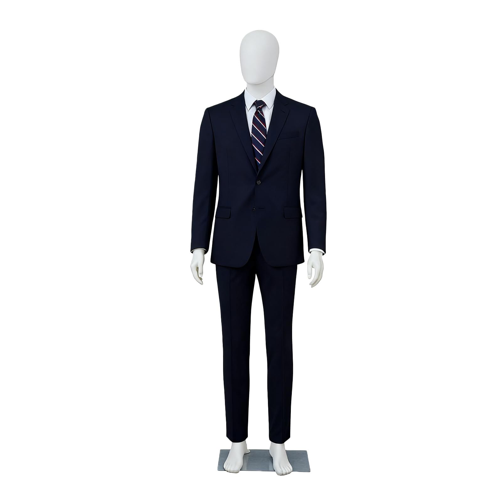 KINTNESS Male Mannequin Full Body 73'' - Torso Dress Form Mannequin Body Adjustable Detachable Manikin Full Body with Head Metal Base (Male-A)