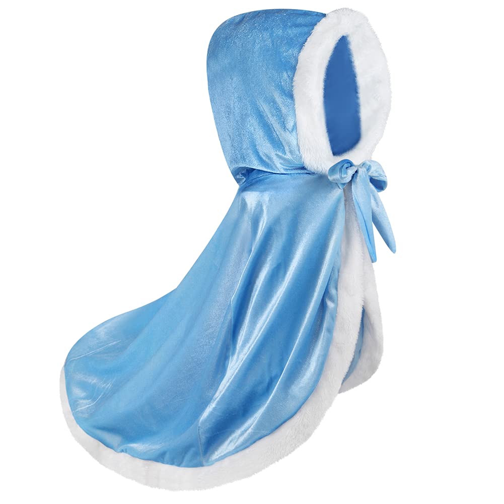 Qtdstz Princess Cape for Girls - Fairy Tale-Inspired Playtime Cloak