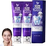 Rolimey Viocore Bee Venom Toothpaste, Natural Teeth Whitening Toothpaste,Teeth Whitening, Fresh Breath, Natural Ingredients for Men and Women (2 Pack)