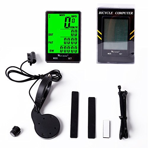 image for Yopoon Cycle Computer, Bike Odometer Speedometer for Bicycle, Waterpro