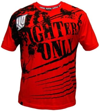 Fighters Only Official Red Splatter' T-Shirt ~ MMA/UFC Specialists