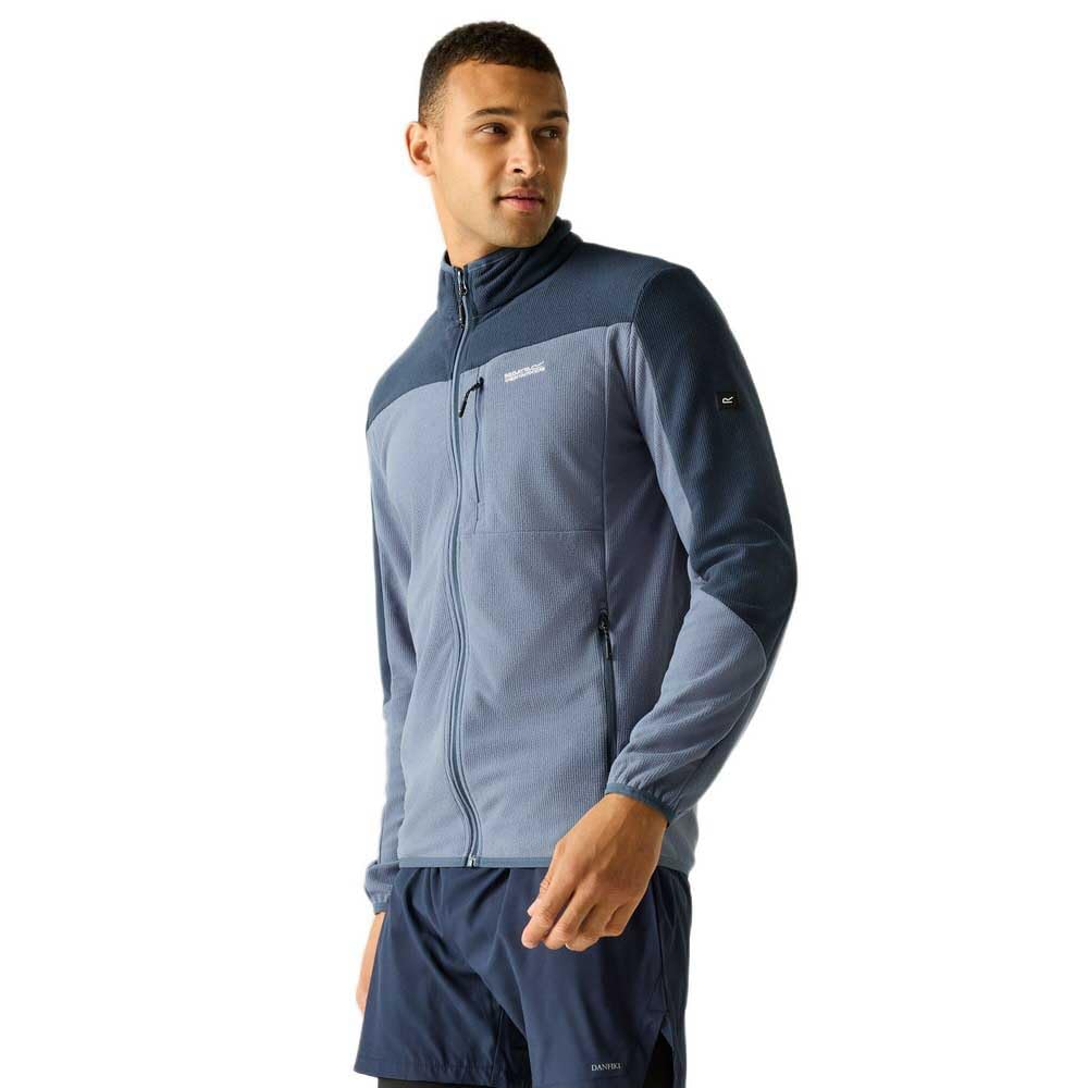 Regatta Men's Blue Freesdale Full Zip Fleece M