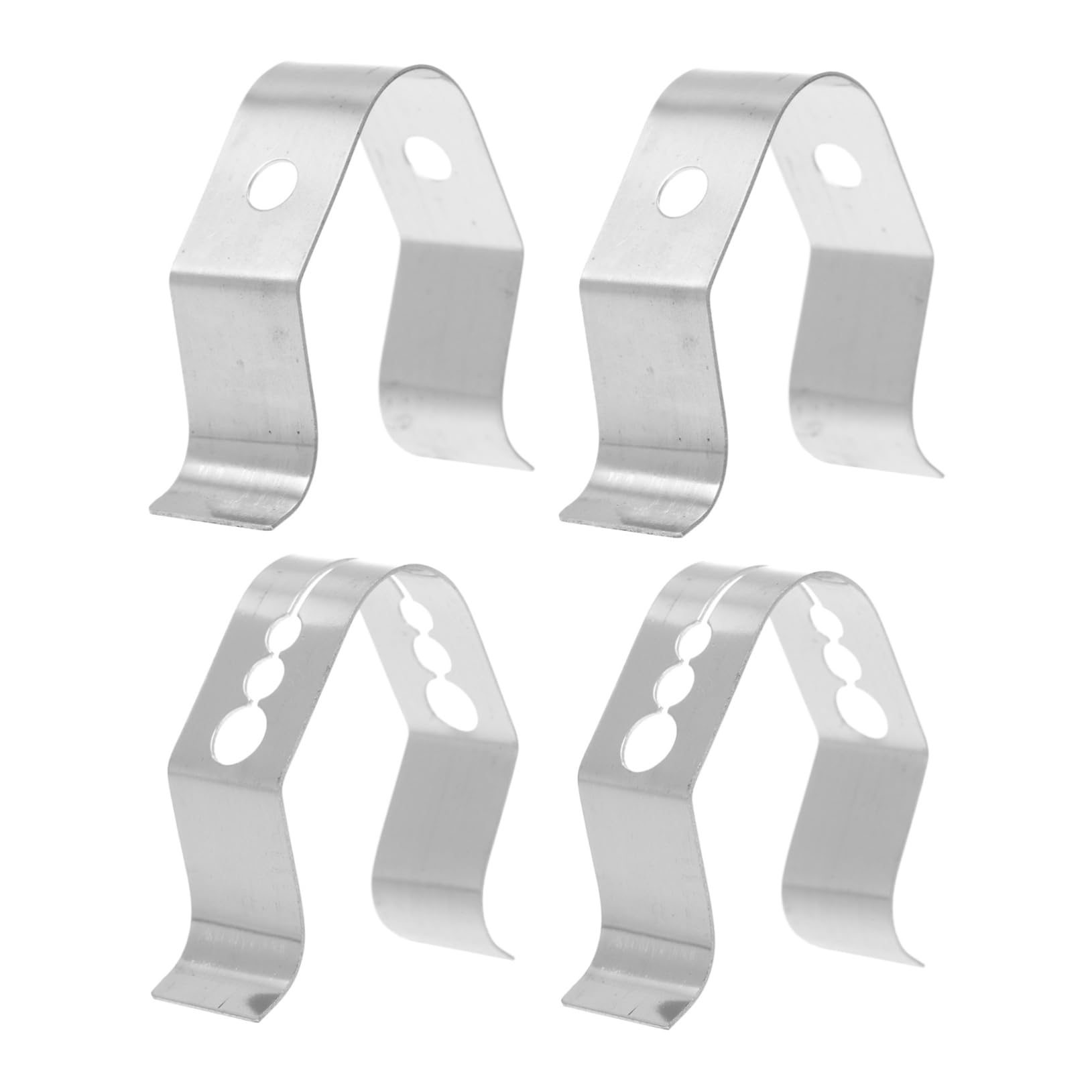 OFFSCH 4pcs Stainless Steel BBQ Thermometer Clips for Grill Meat Thermometer Holder Clip for Kitchen Outdoor