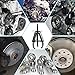 BESTOOL 3 Jaw Gear Puller,5Ton Pulley Puller Tool, Removal Tool for Gears, Pulley, and Flywheel…