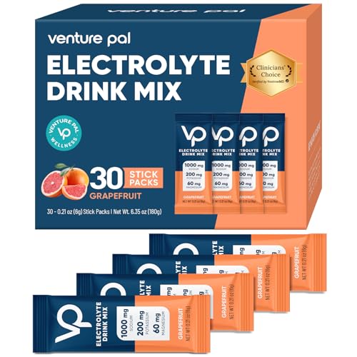 Venture Pal High Sodium Sugar-Free Electrolytes Powder 30 Sticks