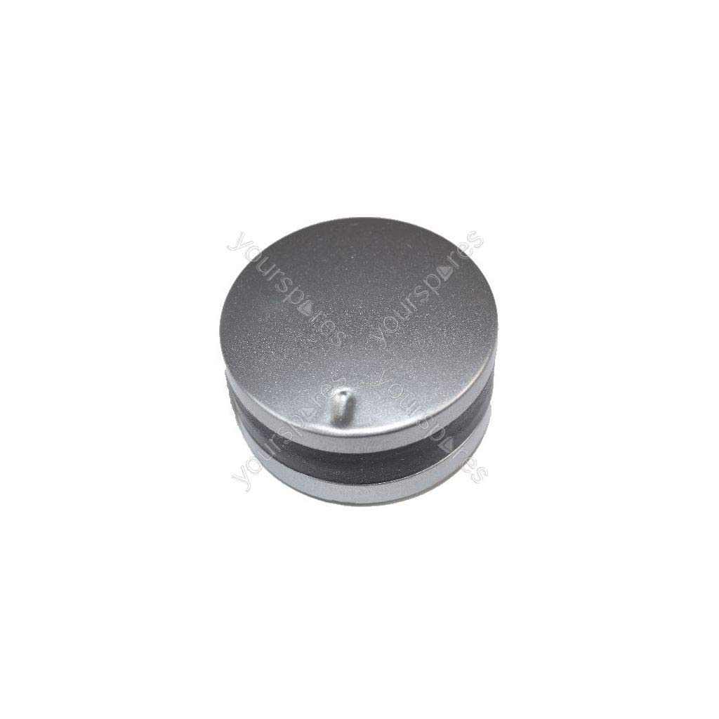 Ufixt Silver,Black Oven Control Knob Compatible With Howdens Lamona Cookers And Ovens