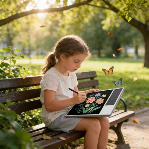 Tableta de escritura LCD solar de 15 pulgadas para dibujar sin papel 6