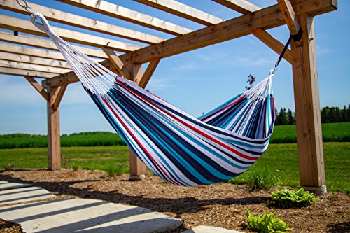 Vivere Brazilian Style Double Hammock, Denim (Braz212) #TOP1