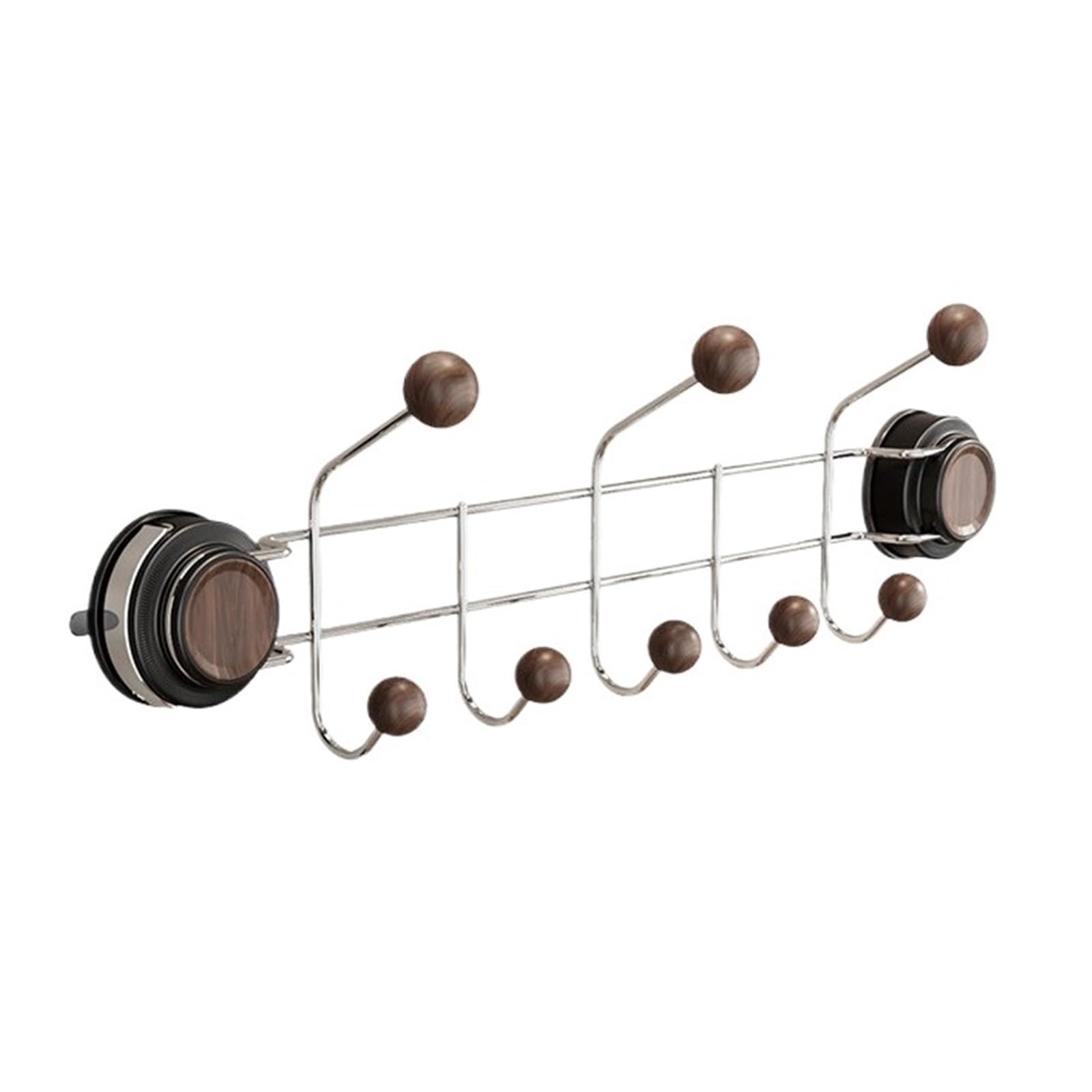 Ganchos de pared decorativos de alta succión y perchero de pared con ventosa