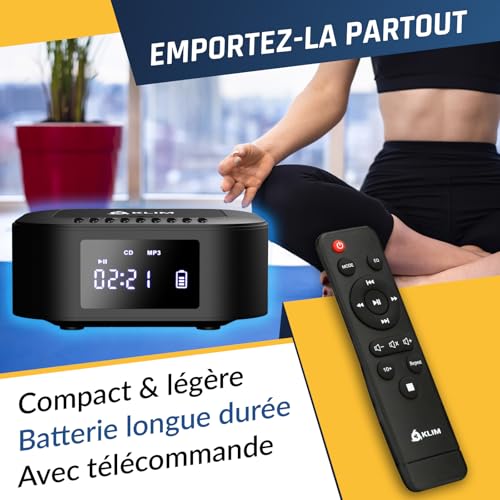 Subwoofer Extra Bass pour le poste radio CD portable KLIM E1 Bluetooth - 5