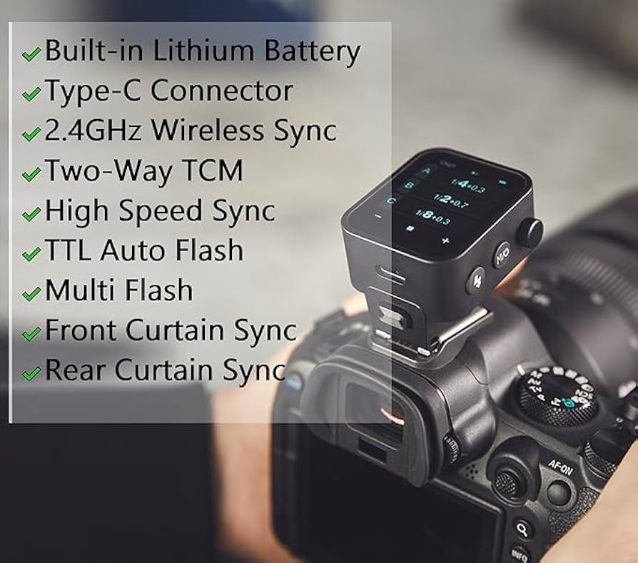 Amazon.com : Godox X3S X3-S TTL Touchscreen Flash Trigger