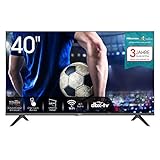 lcd tv 40 zoll günstig Hisense 40 Zoll Full HD Smart TV Schlanker und eleganter Smart LED-Fernseher