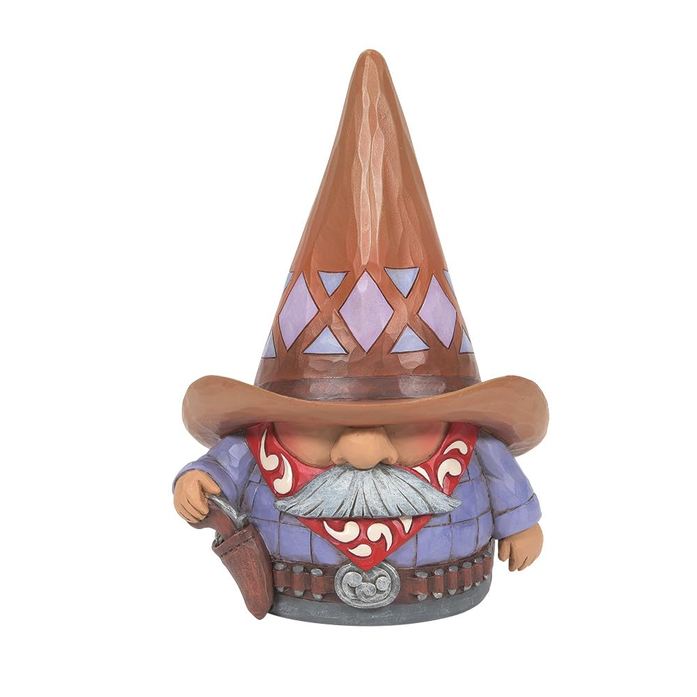 Enesco Jim Shore Kovboy Cüppesi, Heykelcik, 17 cm H