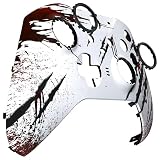 eXtremeRate Wild Attack Soft Touch Grip Błyszcząca Osłona Płyty Czołowej, Zestaw Zamienny Obudowy Shell Case Przedniej dla Xbox One Elite Series 2 Controller Model 1797 - Thumbstick Accent Rings Dołączony