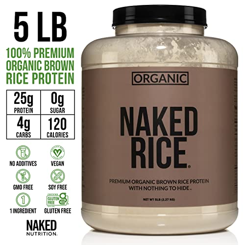 image for NAKED nutrition Naked Rice - Organic Brown Rice Protein Powder - Vegan