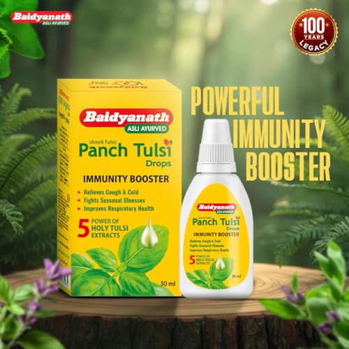 Image of Baidyanath Panch Tulsi Drops - Immunity Booster - 30 ml