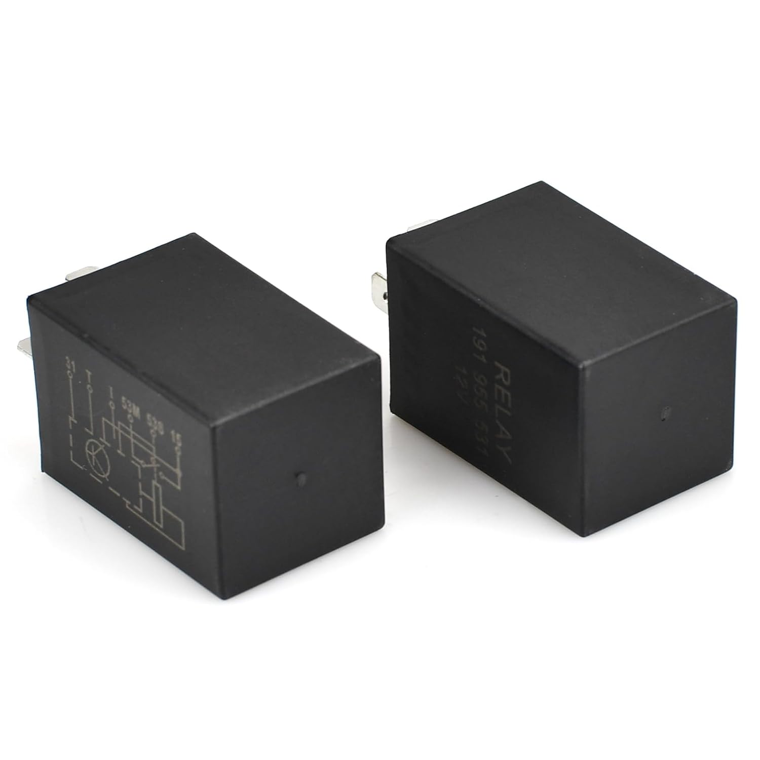 2-Pack AMR2341 6Pins 12V Intermittent Wiper Relay,Wiper Motor Relay 321955531A for Land Rover Defender 90,Defender 110,Defender 130