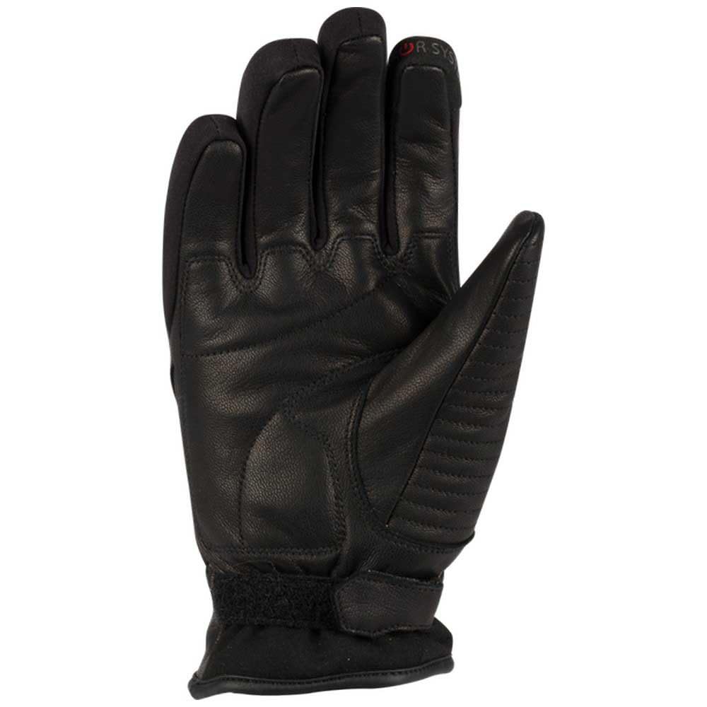 SEGURA Synchro guanti da moto da donna impermeabili, nero, S