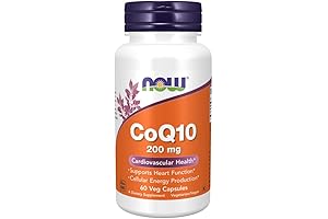 Supplements, CoQ10 (Coenzyme Q10) 200 mg, Cardiovascular Health*, 60 Veg Capsules