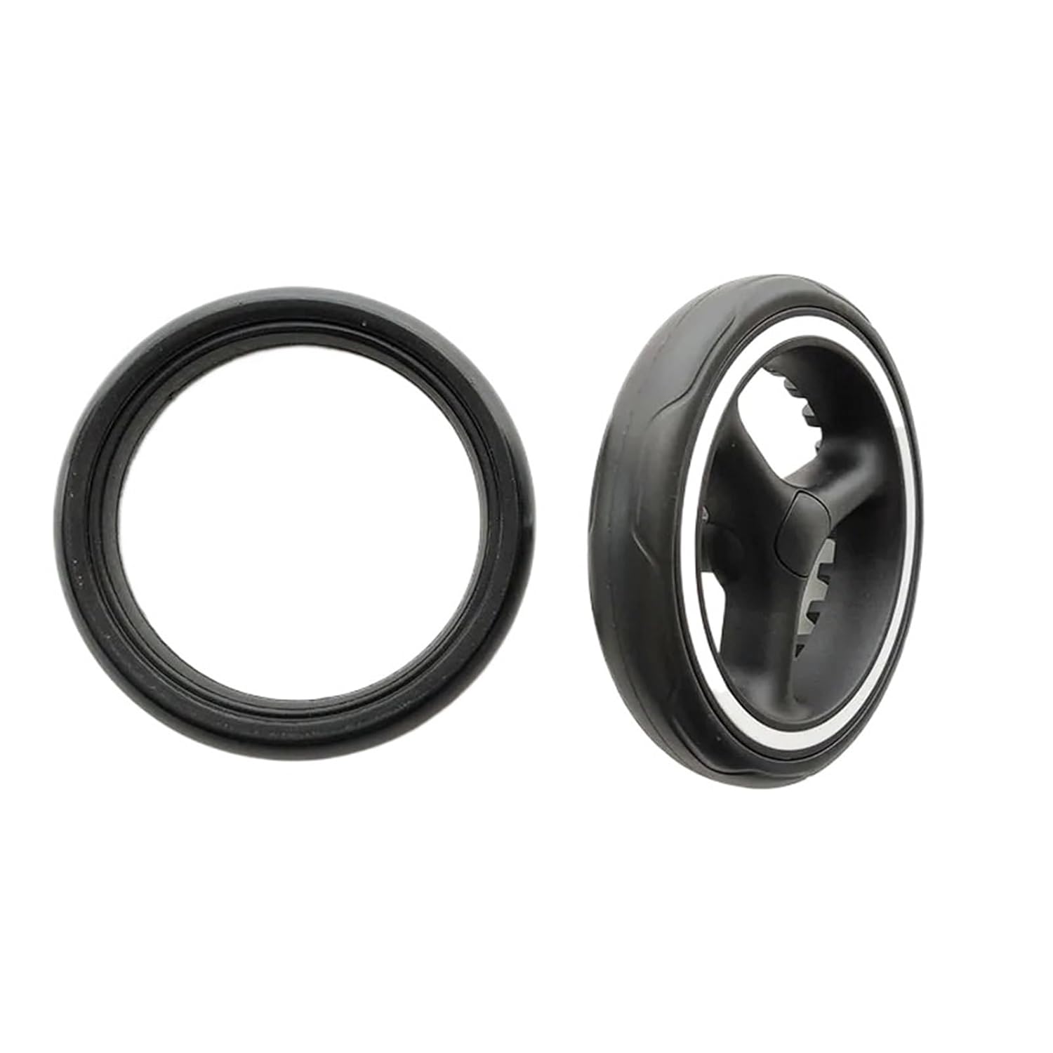 Stroller Wheel Tire for GB Pockit + All City Back Tyre Cover PU Tubeless Rear Outer Baby Replace Accessories