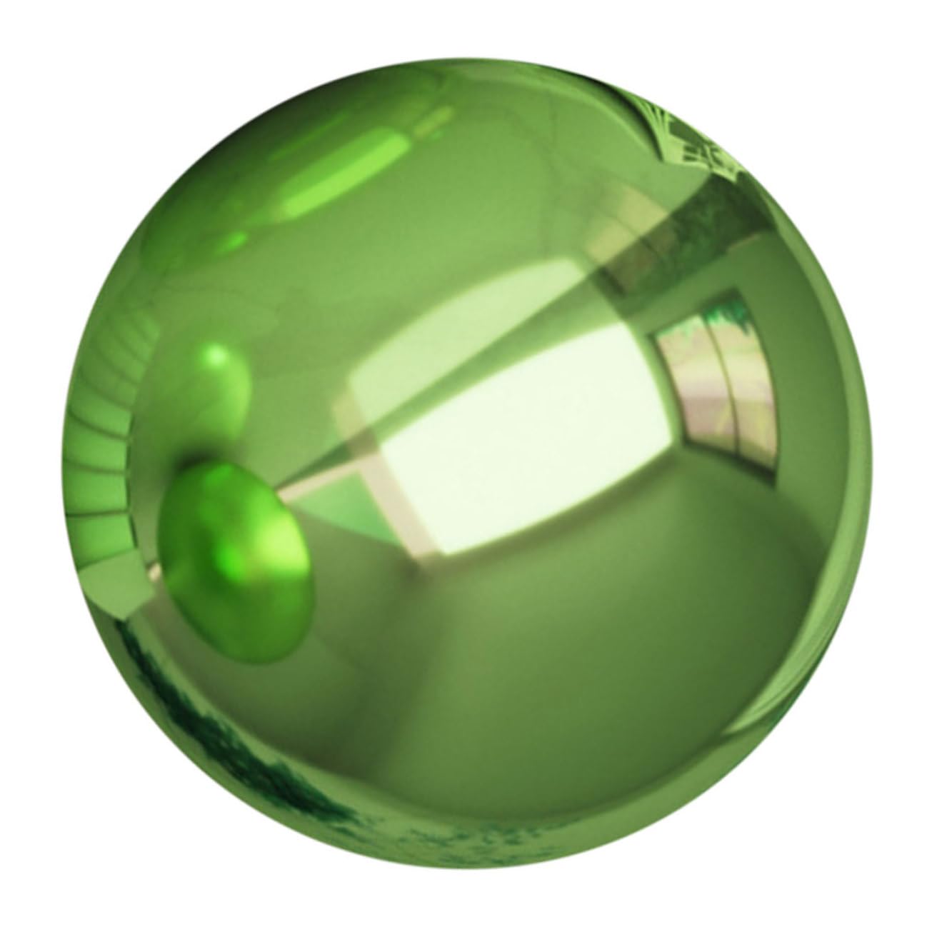 Sfera riflettente da giardino, 2 pezzi, decorazione che adorna il globo riflettente per l'osservazione esterna, sfera infrangibile, per specchi esterni, sfera da giardino, sfera lucidante in acciaio