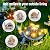 YDKOJGW Solar Garden Outdoor Statues with Succulent and 7 LED Lights - Lawn Decor Tortoise Statue for Patio, Balcony, Yard Ornament - Unique Housewarming Gifts (Gray Turtle)