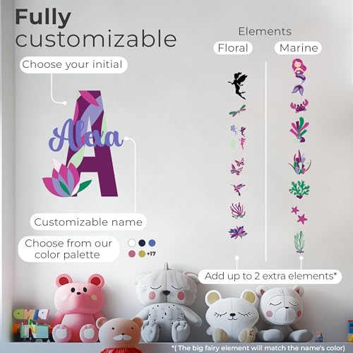 Vinilo Decorativo Flores Personalizado para Pared miniatura 2