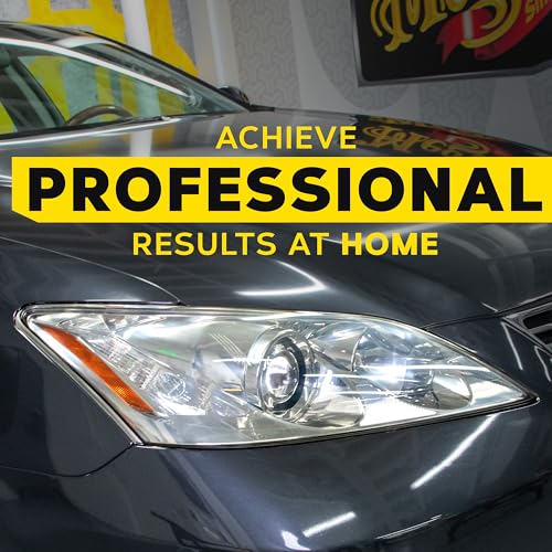 Meguiar's Ultimate Headlight Restoration Kit - The Perfect Headlight Repair Kit to Remove Yellowing and Cloudiness from Headlights - Easy to Use and Seals Headlights with 18 Plus Months of Protection