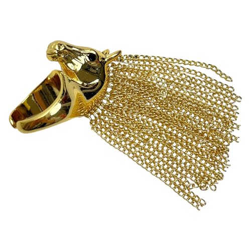 [Pffiocix] �[�u���ɃC���X�s���[�V�����𓾂����߉\�ȃ����O�B�G���K���g�ȃ^�b�Z���̃A�N�Z���g���t���Ă��܂��B�e�B�[�������l�܂ōœK�ł��B�A�j�}���w�b�h�t�@�b�V���������O�B