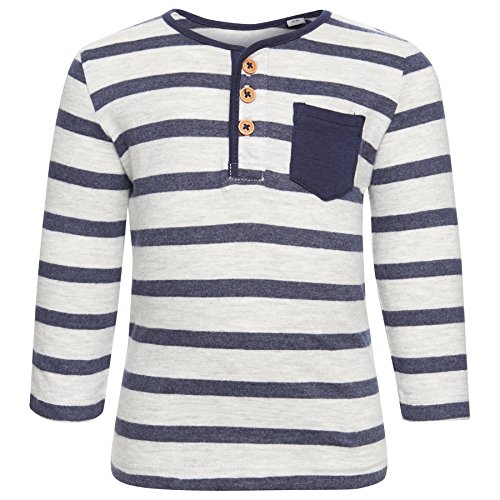 TOM TAILOR Cosy Striped Henley T-Shirt Bimba