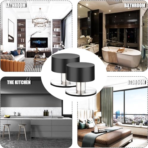 Fermaporta a Pavimento,2 pezzi Fermaporta in