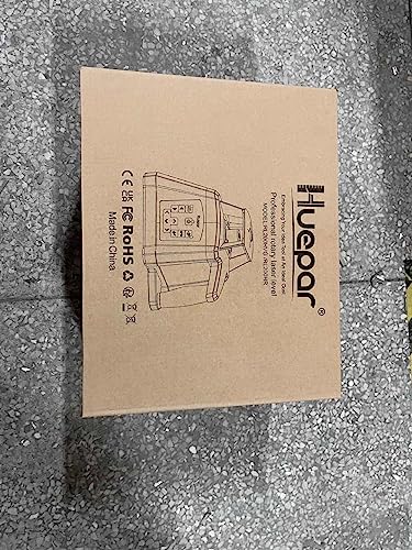 Foto von Huepar RL200HR Rotationslaser Rot, Einstellbare Elektronische Selbstnivellierend Baulaser Innen- / Außen Rotary Laser Level, 500m Arbeitsbereich mit Empfänger, Inkl. Laserdetektor und Schutzbrillen