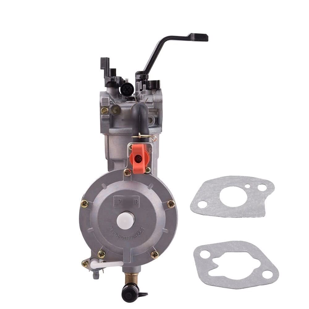 Montaje Carburador Carburador De Combustible Dual Para LPG Para Kit De Conversión NG Para 2KW 3KW 168F 170F GX200 Carburador Generador De Gasolina Para LPG 168