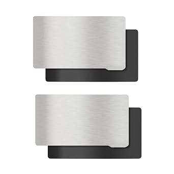 KOYOFEI 2PCS Resin 3D Printer Flex Build Plate for Anycubic Photon Mono 2, Spring Steel Flexible Plate and Magnetic Base Platform for Photon Mono 2