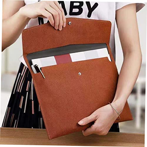 DOITOOL Briefcase for Men Women Business Trip Bag Pu Leather Document Storage Case Office4