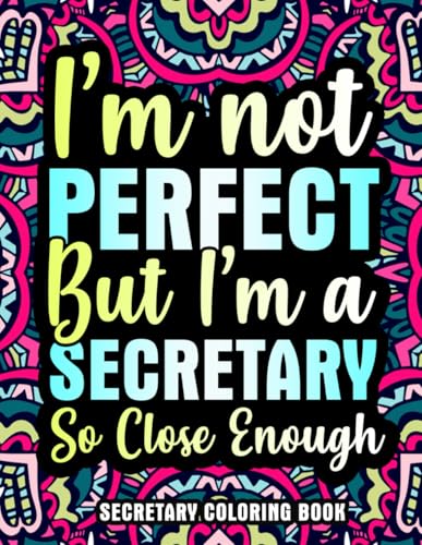 Secretary Coloring Book: A Relatable & Funny Appreciation Gift for Secretaries Women with Relaxing Designs image 2