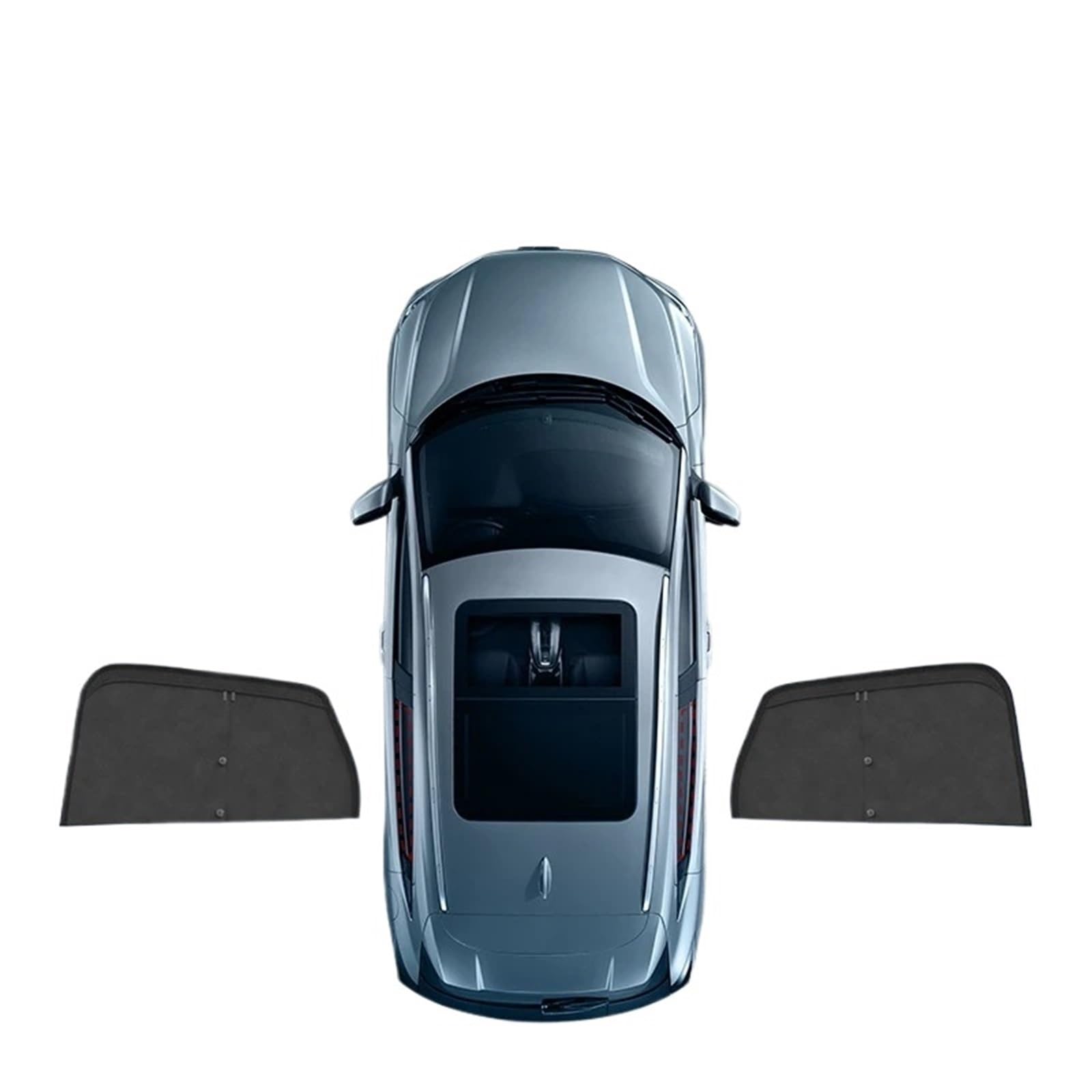 Osłony przeciwsłoneczne na boczne szyby Boczna osł Pasuje do HYUNDAI Elantra 2007-2024 Dwuwarstwowa magnetyczna osłona przeciwsłoneczna do samochodu, boczna szyba, osłona prywatności(Rear 2020-2024)