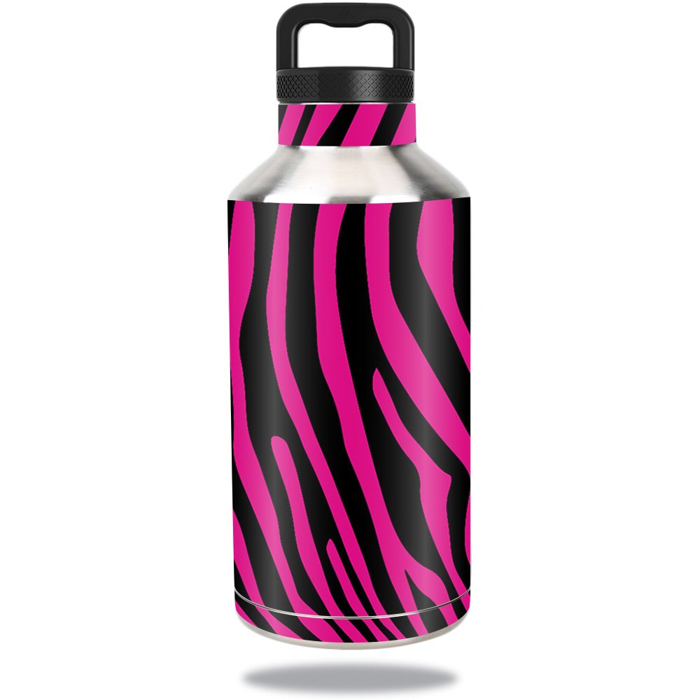MightySkins Vinyl Skin Decal For Ozark Trail 64 Oz Water Bottle - Rainbow Streaks Design | Removable Wrap - View #7