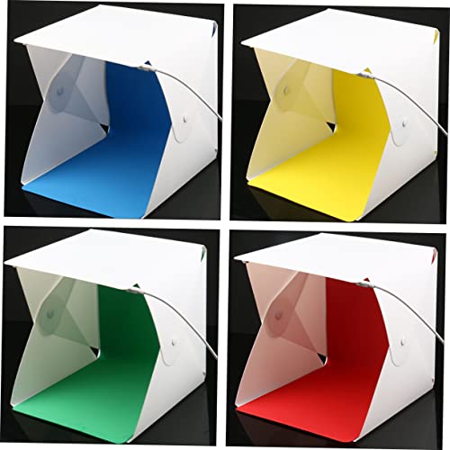 Veemoon 7 Conjuntos De Estúdio Dobrável Mini Produtos Tenda Dobrável Tenda Tenda Produtos Bg Mini Te